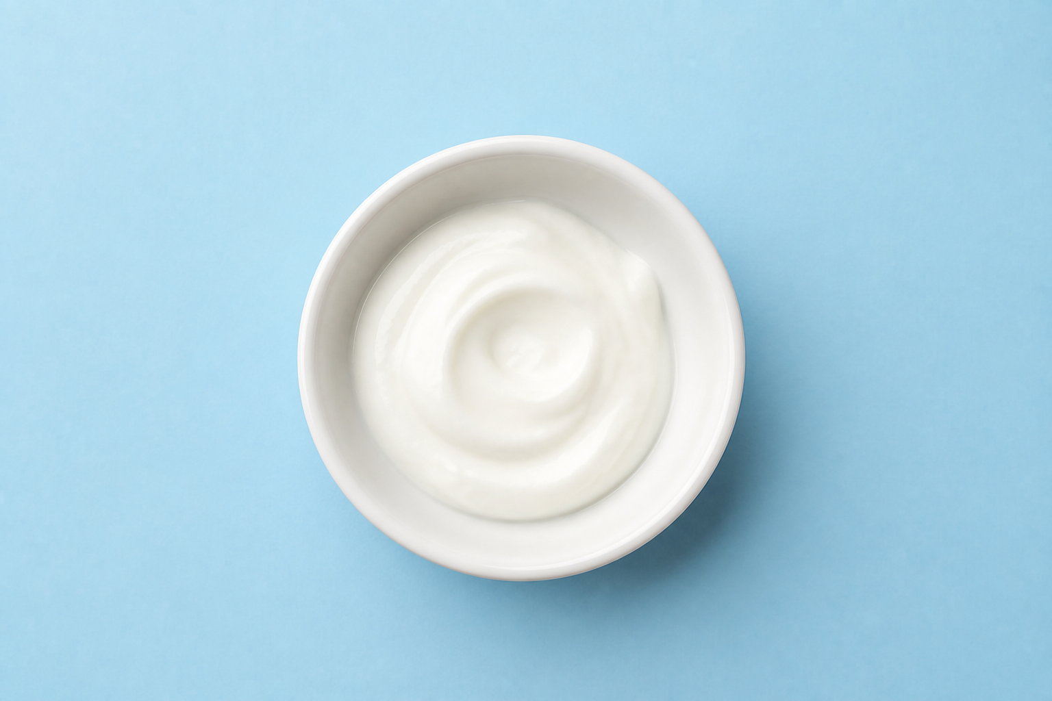 Small bowl of Greek yogurt